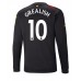 Cheap Manchester City Jack Grealish #10 Away Football Shirt 2022-23 Long Sleeve